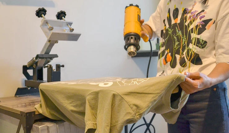 How to Screen Print T-Shirts: Step-by-Step Process & Adobe Illustrator Tips 4 Curing the Print