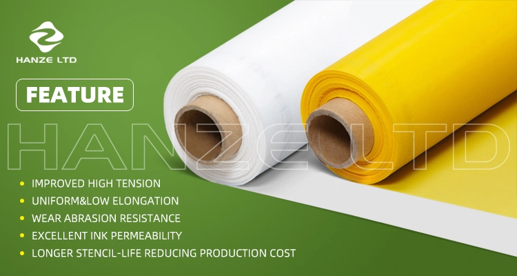 Monofilament Polyester Screen Printing Mesh 6 HANZE PET MESH